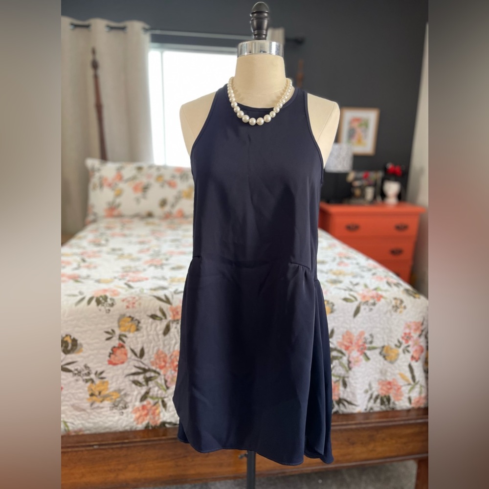 Pleione Navy Dress